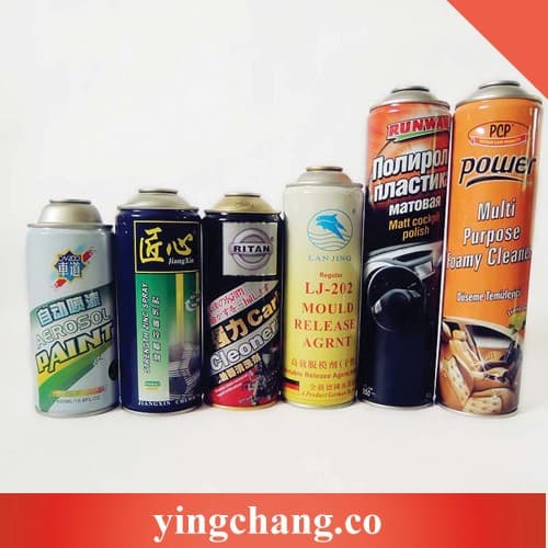 Top Vendor of Aerosol Tin Can with different size